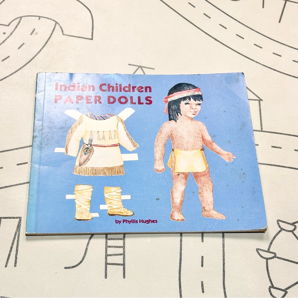 Indian Children Paper Dolls by Phyllis Hughes